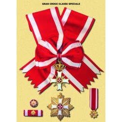 Set completo  Gran Croce Classe Specciale MM Militare