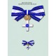 Set completo MS Gran Croce Dama con fiocco ricamato